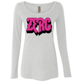 Zerg Rush Women's Triblend Long Sleeve Shirt