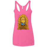 Banana Throne Women's Triblend Racerback Tank