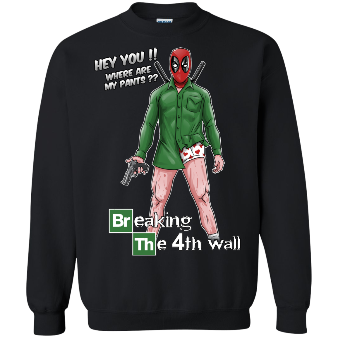 Breaking the 4th Wall Crewneck Sweatshirt
