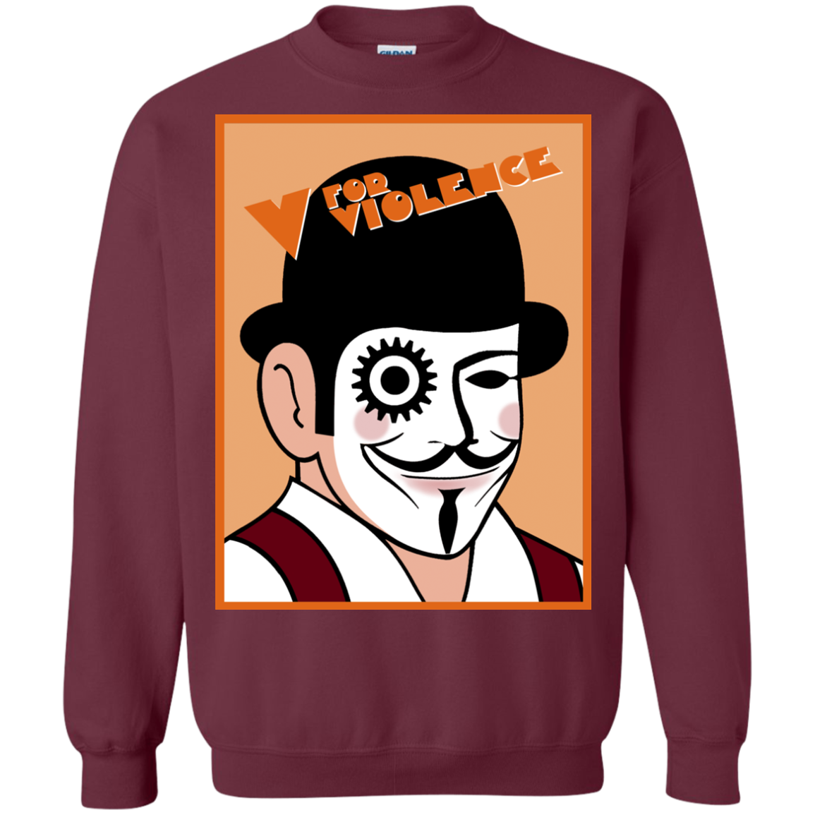 V for Violence Crewneck Sweatshirt