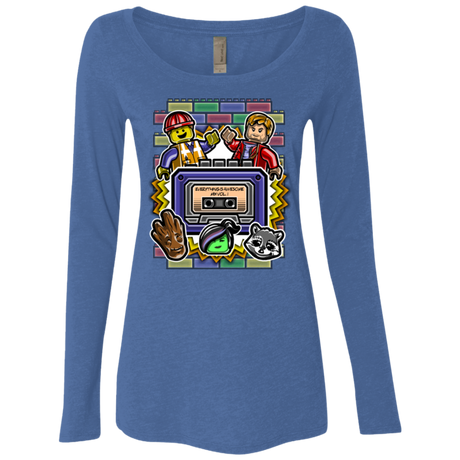 Everything is awesome mix Women's Triblend Long Sleeve Shirt