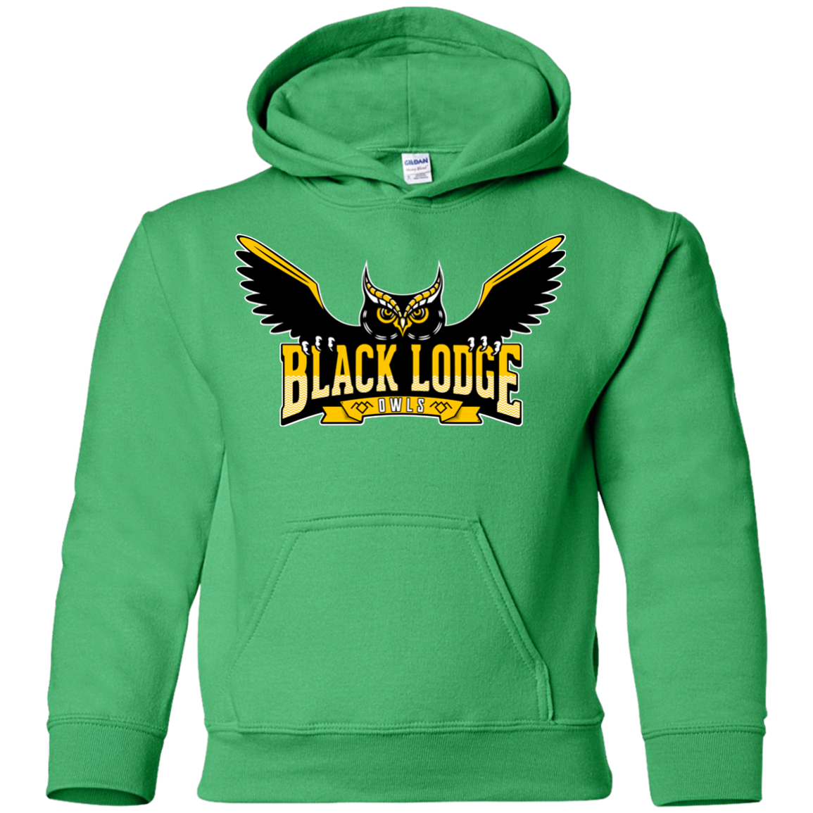 Black Lodge Owls Youth Hoodie