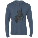 Darklord Triblend Long Sleeve Hoodie Tee