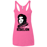 Viva la Rebelion Women's Triblend Racerback Tank