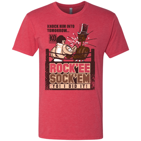 Rockee Sockem Men's Triblend T-Shirt