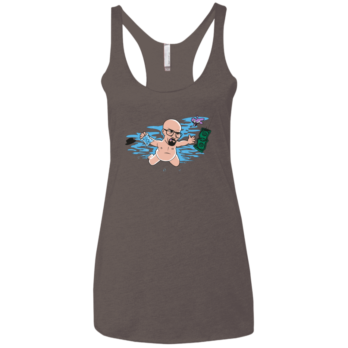 NeverBad Women's Triblend Racerback Tank