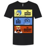 The Good, the Sad & the Angry Men's Premium V-Neck