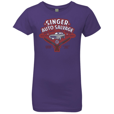 Singer Auto Salvage Girls Premium T-Shirt