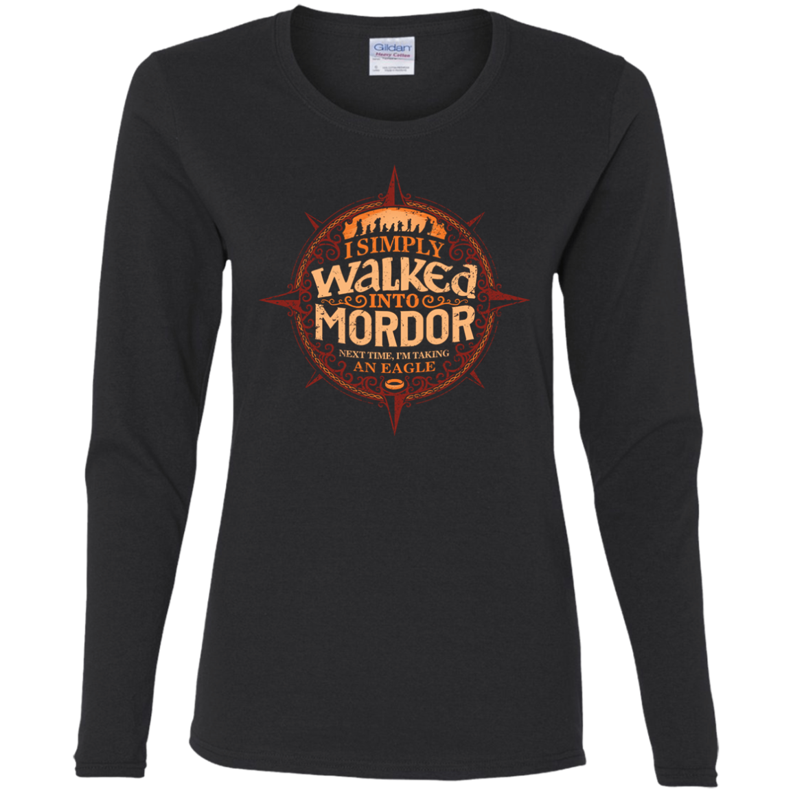 Walked Mordor Women's Long Sleeve T-Shirt