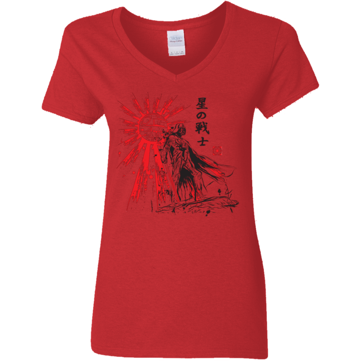 The Star Warrior Women's V-Neck T-Shirt