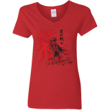 The Star Warrior Women's V-Neck T-Shirt