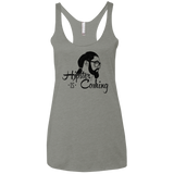 Hipster is Coming Women's Triblend Racerback Tank