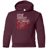Aryas Kill List Youth Hoodie