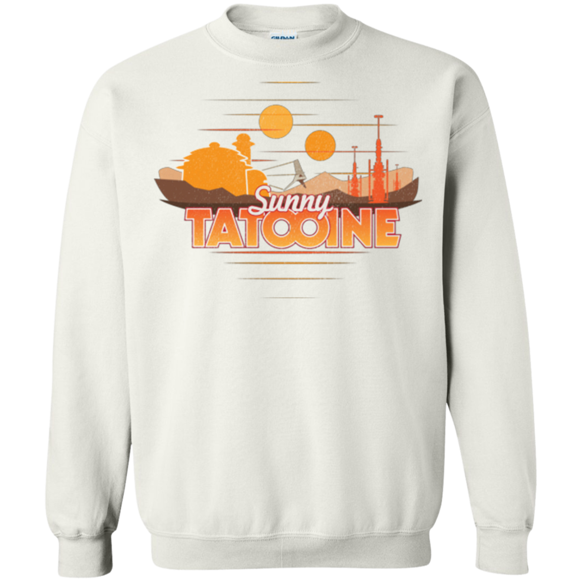 Sunny Tatooine Crewneck Sweatshirt