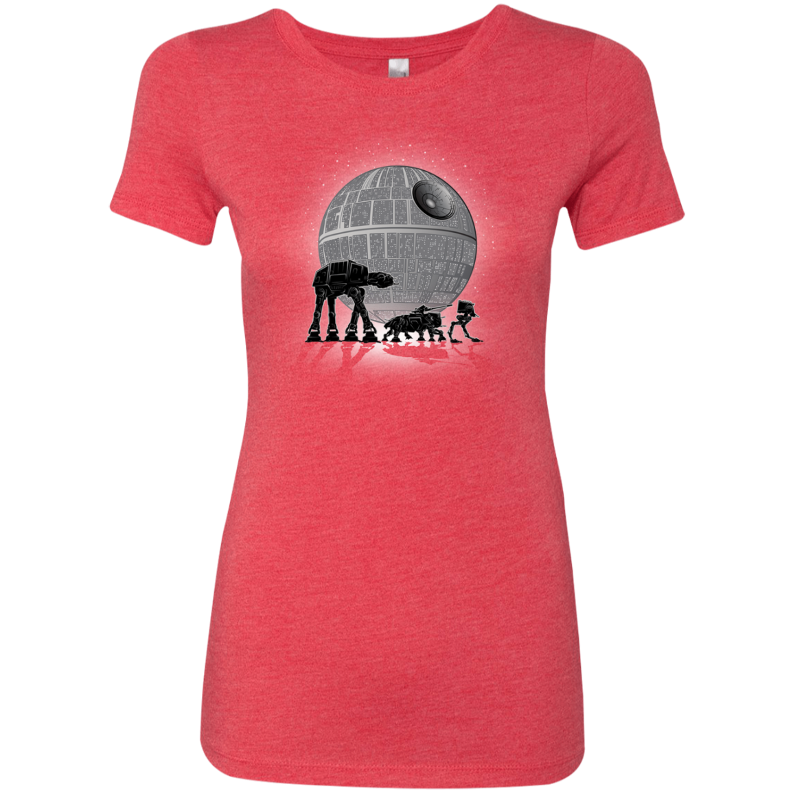 Full Moon Over Empire Women's Triblend T-Shirt