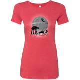 Full Moon Over Empire Women's Triblend T-Shirt