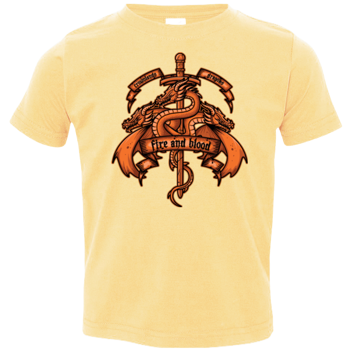 FIRE AND BLOOD Toddler Premium T-Shirt