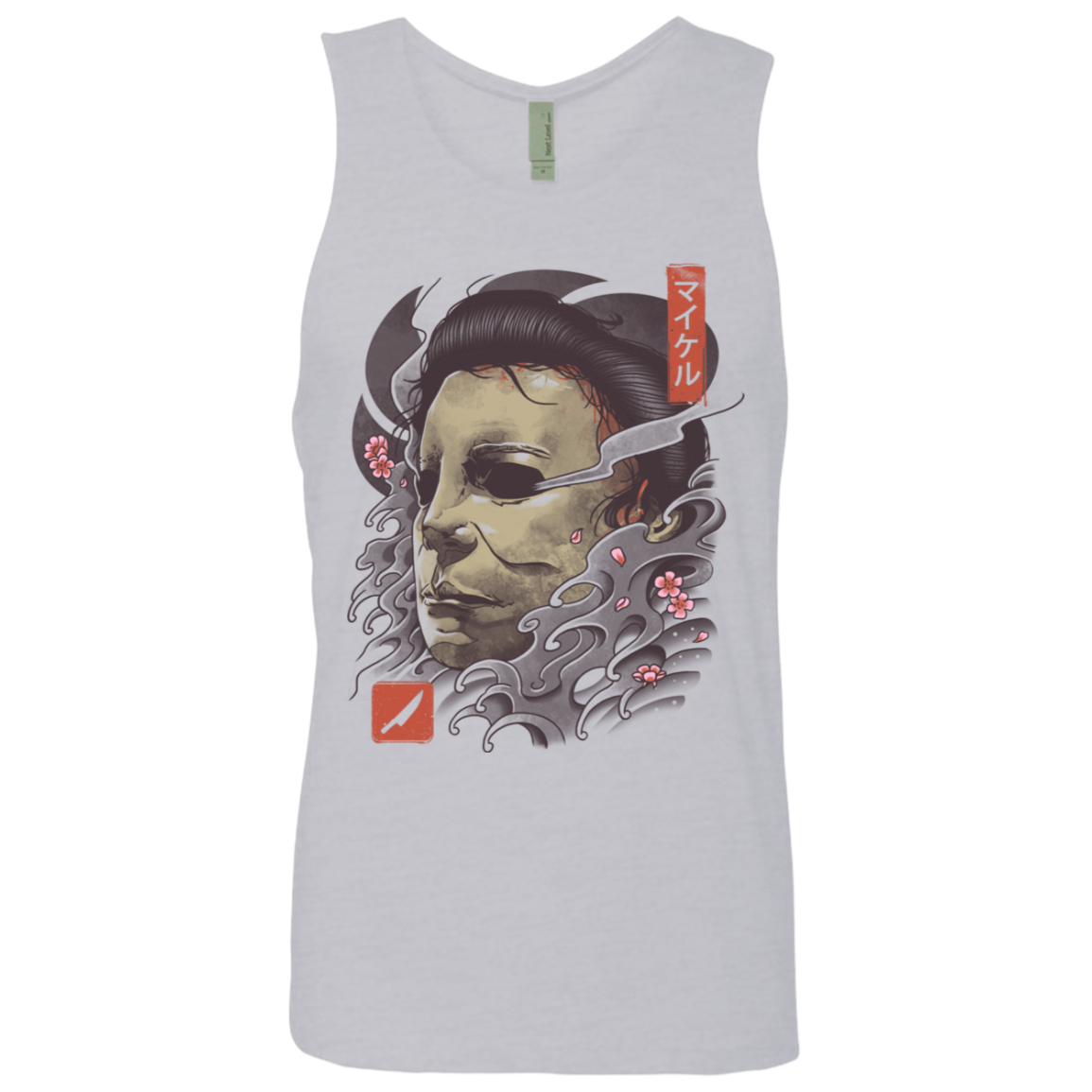 Oni Slasher Mask Men's Premium Tank Top