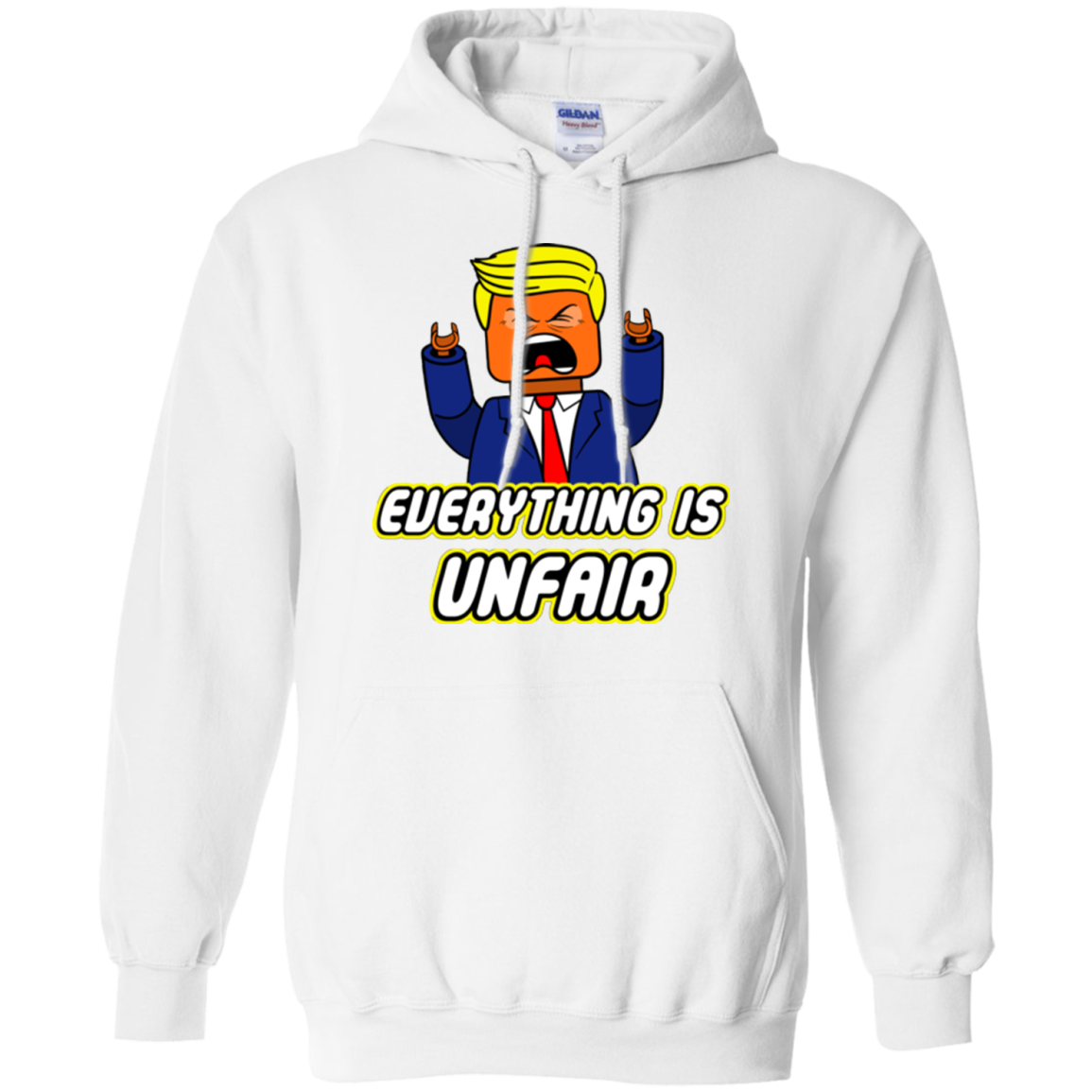 Everything Is Unfair Pullover Hoodie