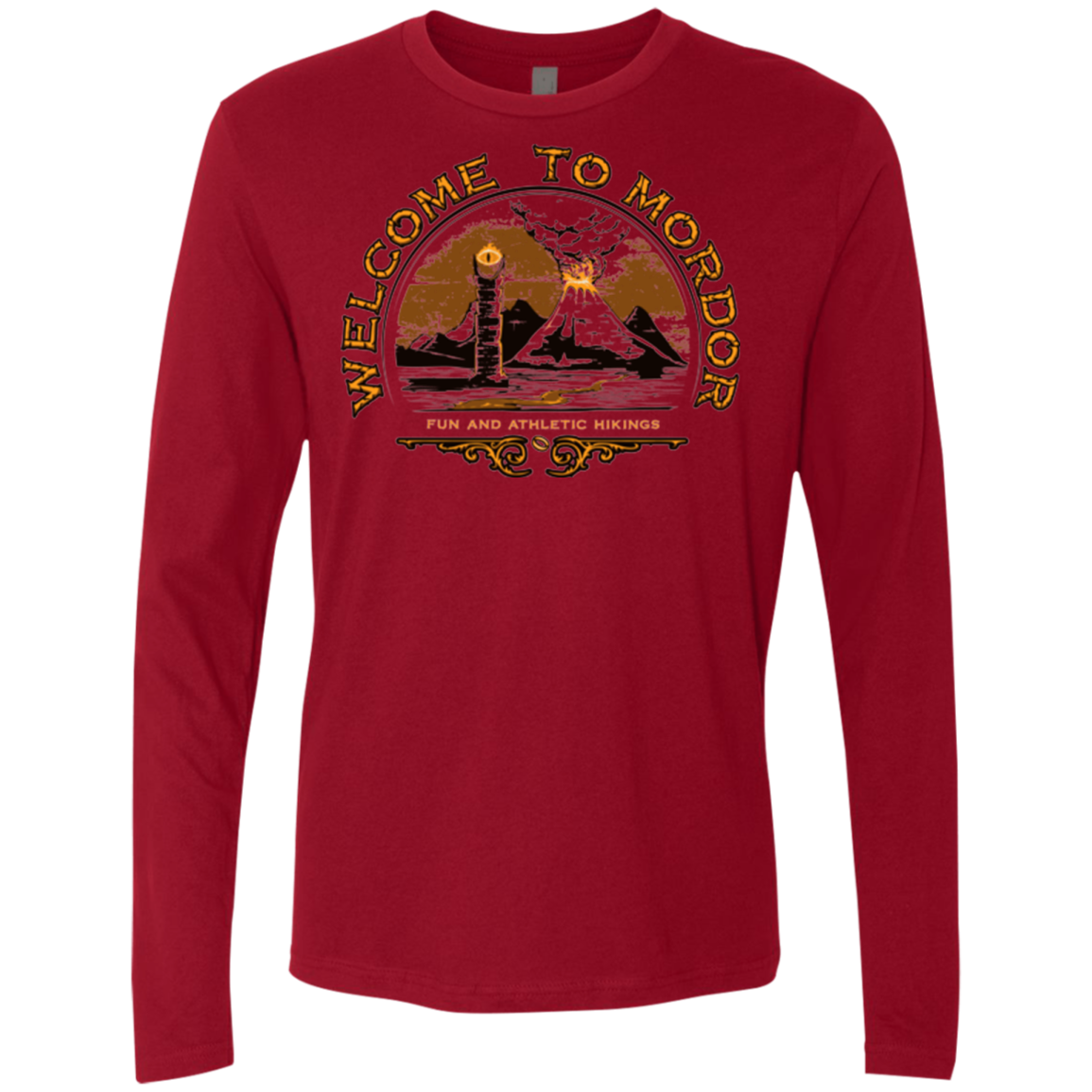 Welcome to Mordor Men's Premium Long Sleeve