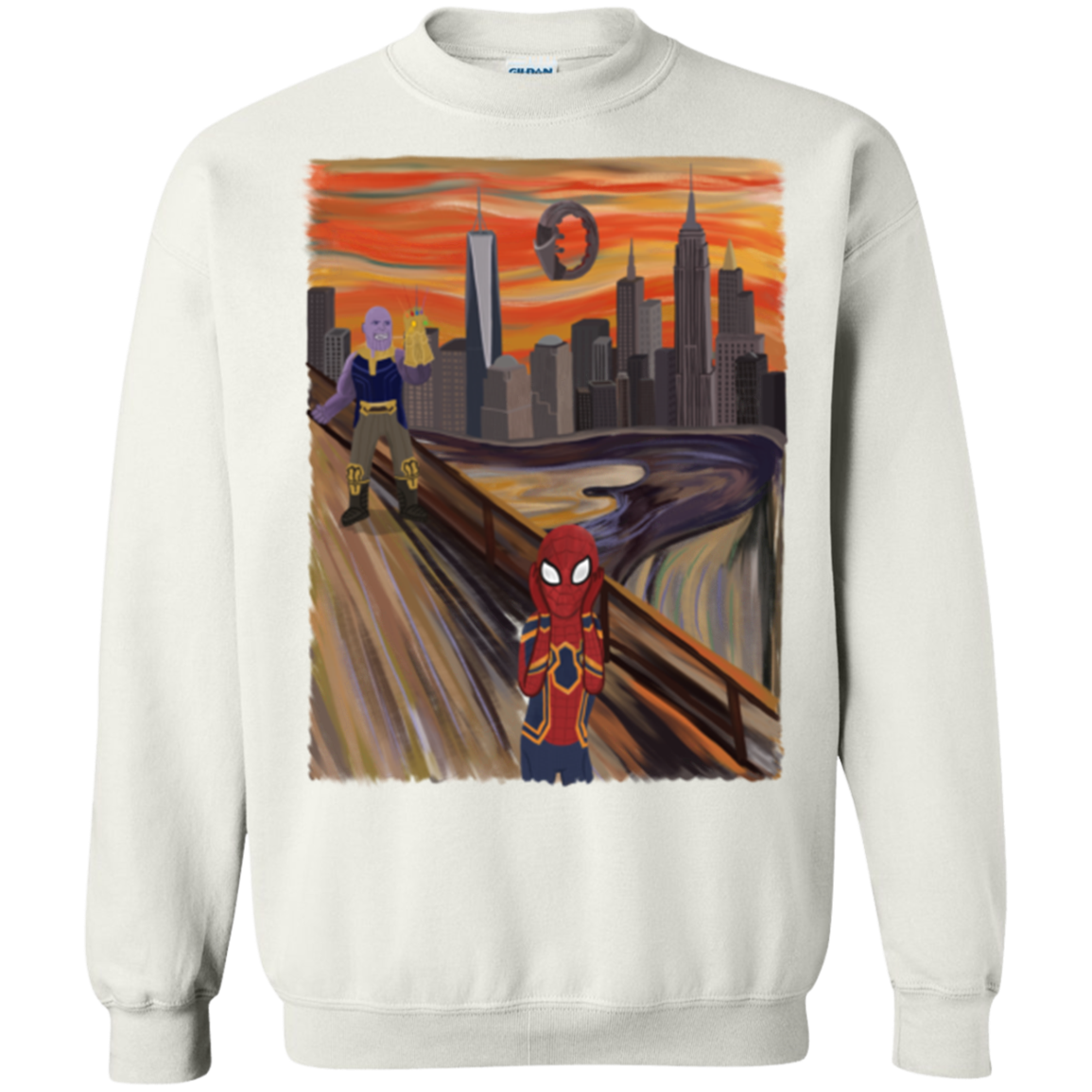 Spider Scream Crewneck Sweatshirt