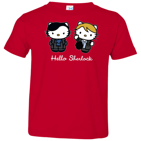 Hello Sherlock Toddler Premium T-Shirt