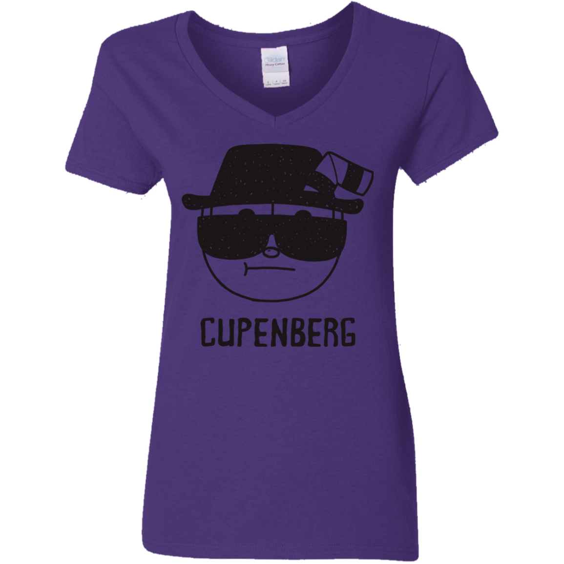 Cupenberg Women's V-Neck T-Shirt