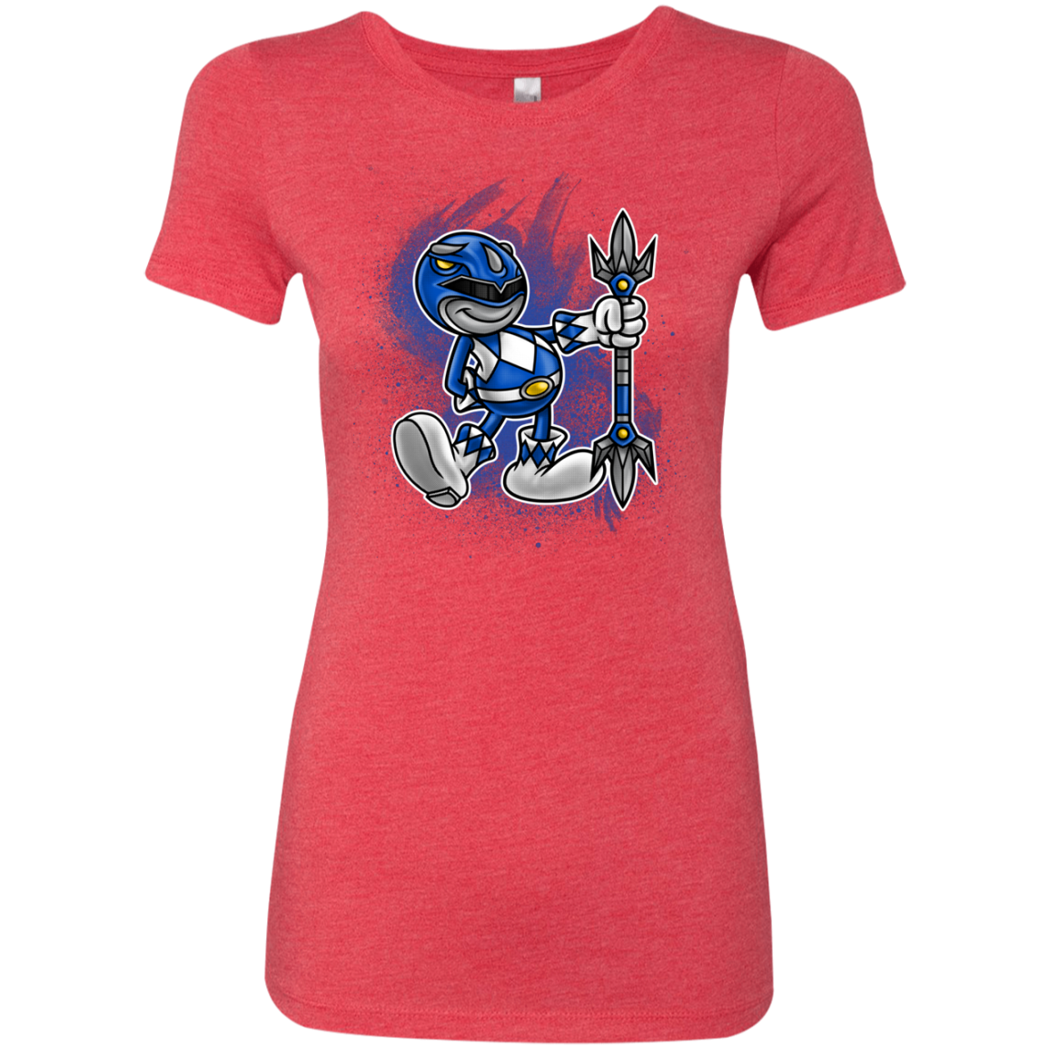 Blue Ranger Artwork Women's Triblend T-Shirt