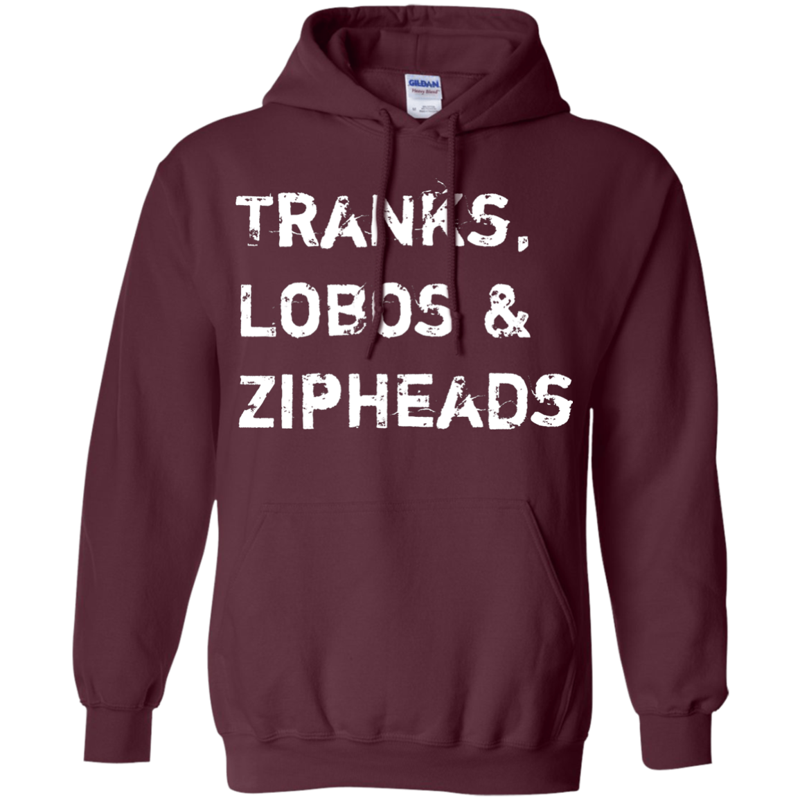 Tranks Lobos Zipheads Pullover Hoodie