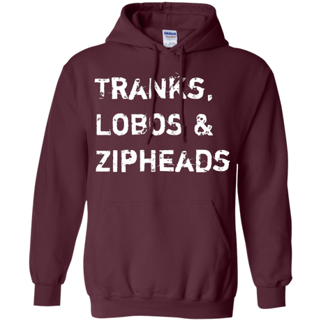 Tranks Lobos Zipheads Pullover Hoodie