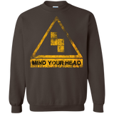 MIND YOUR HEAD Crewneck Sweatshirt