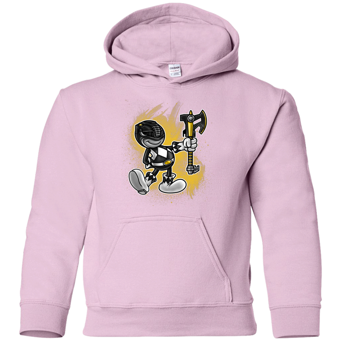 Black Ranger Artwork Youth Hoodie