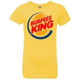 Burpees King Girls Premium T-Shirt