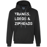 Tranks Lobos Zipheads Premium Fleece Hoodie