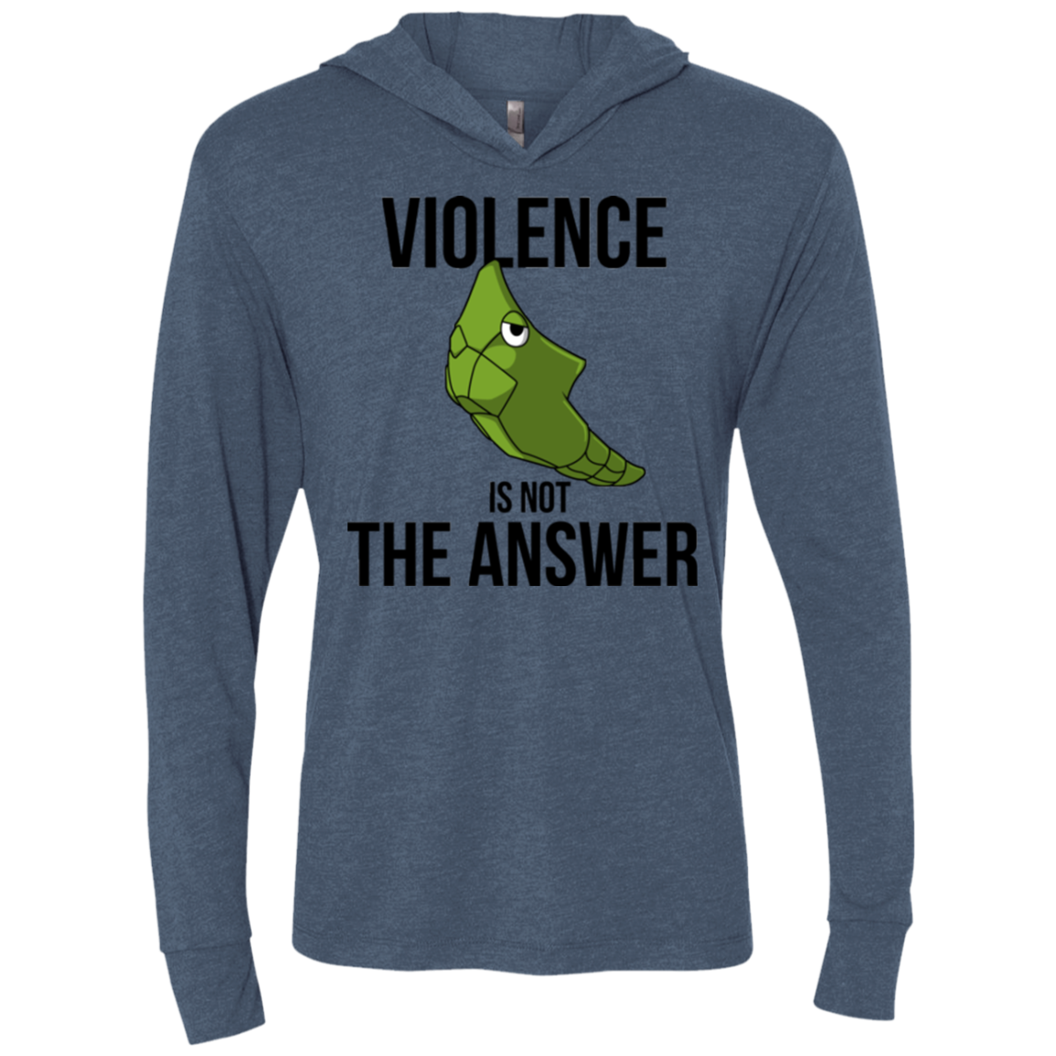 Metapeace Triblend Long Sleeve Hoodie Tee