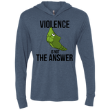 Metapeace Triblend Long Sleeve Hoodie Tee