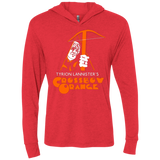 Crossbow Orange Triblend Long Sleeve Hoodie Tee