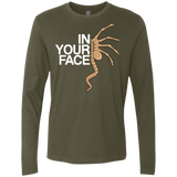 IN YOUR FACE Men's Premium Long Sleeve