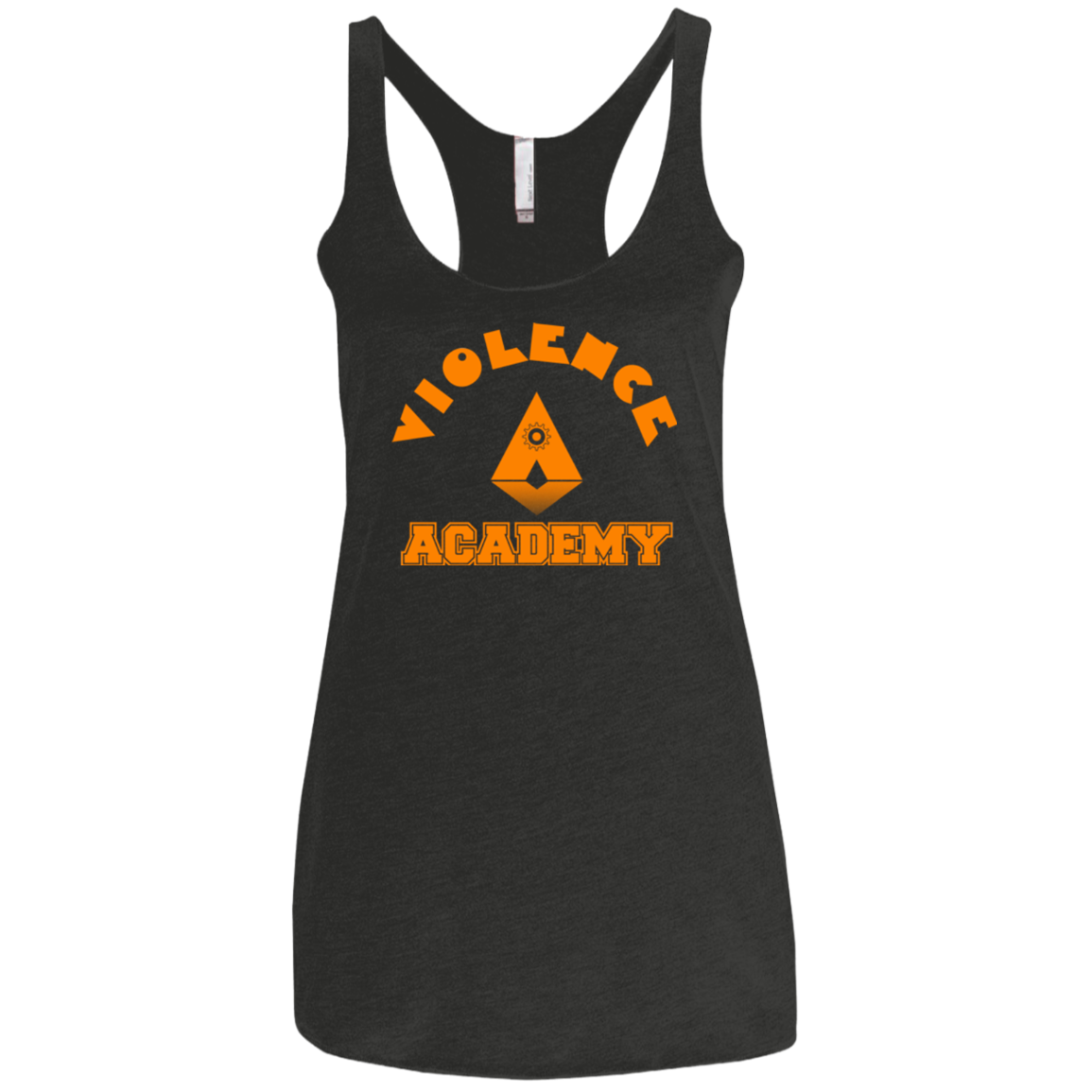 Violence Academy Women's Triblend Racerback Tank