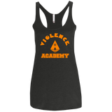 Violence Academy Women's Triblend Racerback Tank