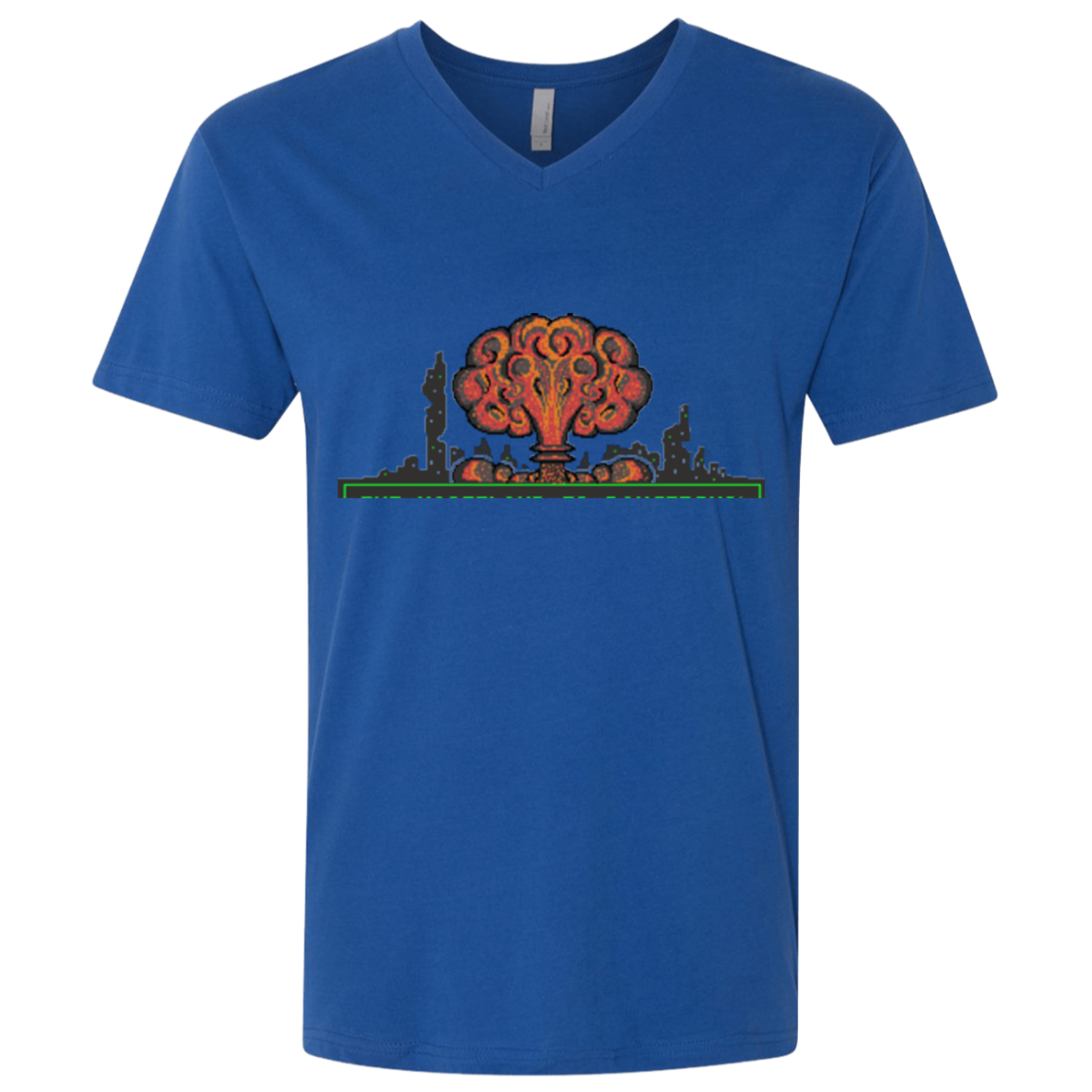 The Wasteland is Dangerous Men's Premium V-Neck