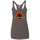 Cactuar Park Women's Triblend Racerback Tank