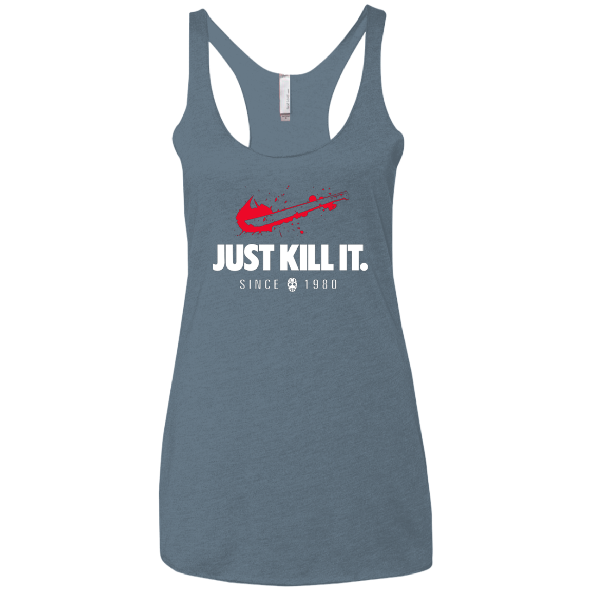 Just Kill It Women's Triblend Racerback Tank