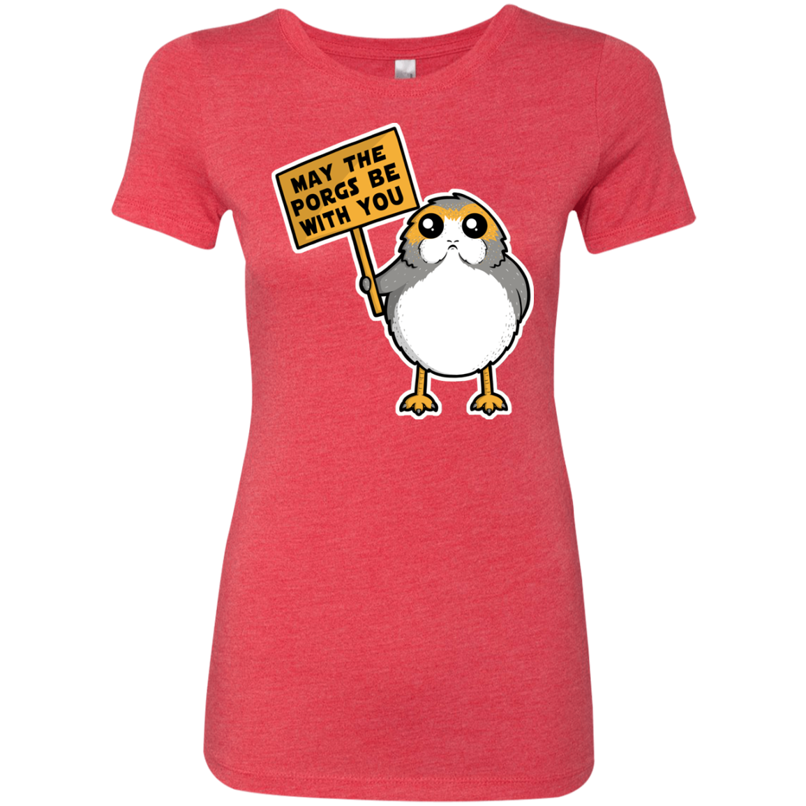 May The Porgs Be With You Women's Triblend T-Shirt