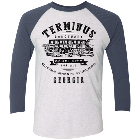 Terminus Sanctuary Community Men's Triblend 3/4 Sleeve