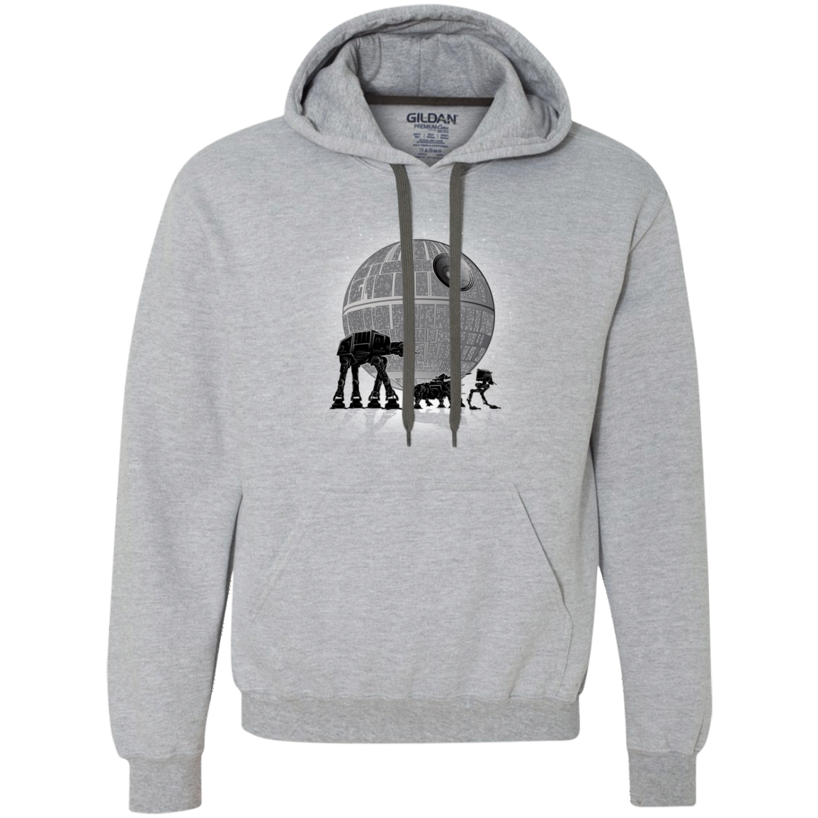 Full Moon Over Empire Premium Fleece Hoodie