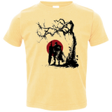 Black Swordsman under the sun Toddler Premium T-Shirt