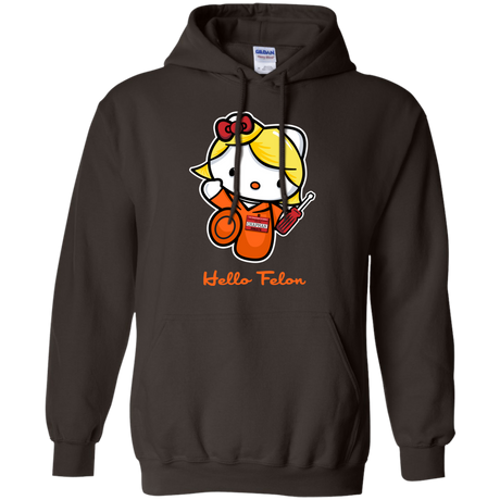 Orange is the New Cat Pullover Hoodie