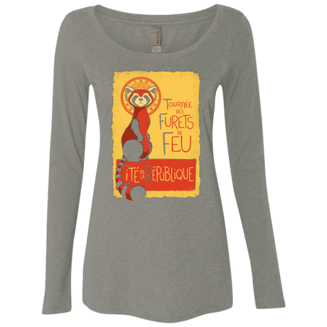 Les Furets de Feu Women's Triblend Long Sleeve Shirt