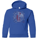 Death Star Plan Youth Hoodie